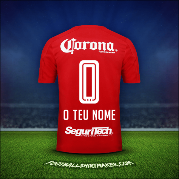 Camisola Toluca FC 2017/18 -  o teu nome - 0