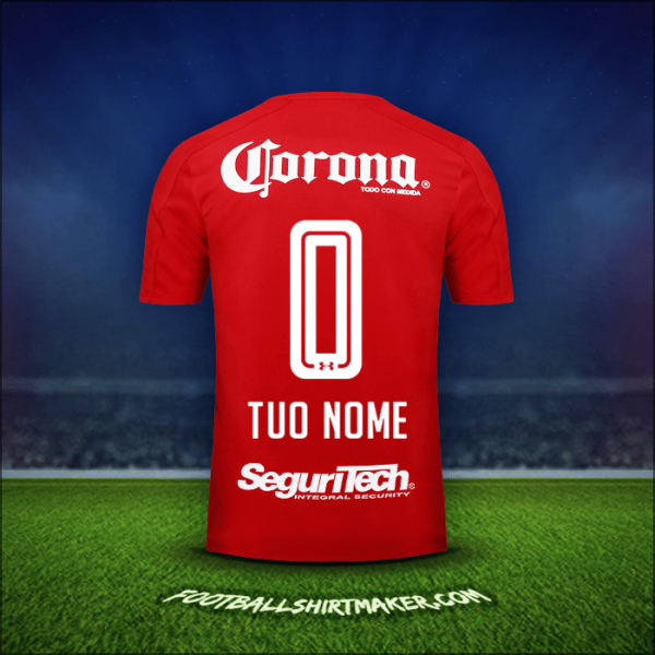 Maglia Toluca FC 2017/18 -  tuo nome - 0