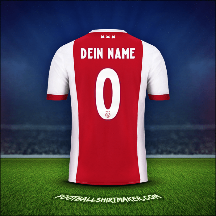 Trikot AFC Ajax 2017/18 -  dein name - 0