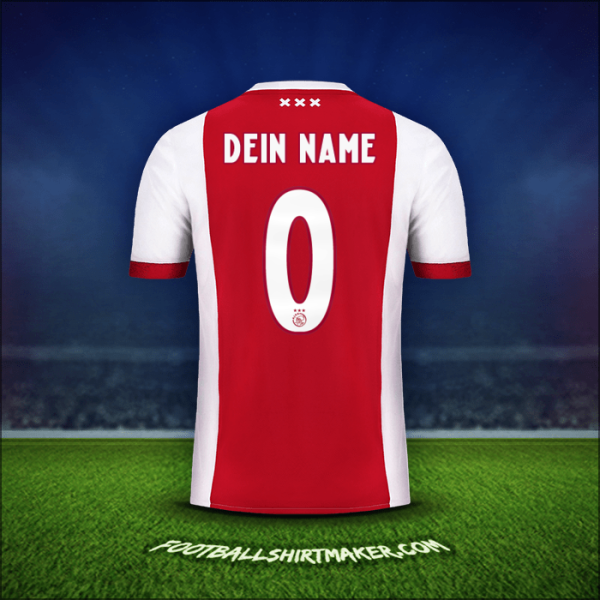 Trikot AFC Ajax 2017/18 -  dein name - 0