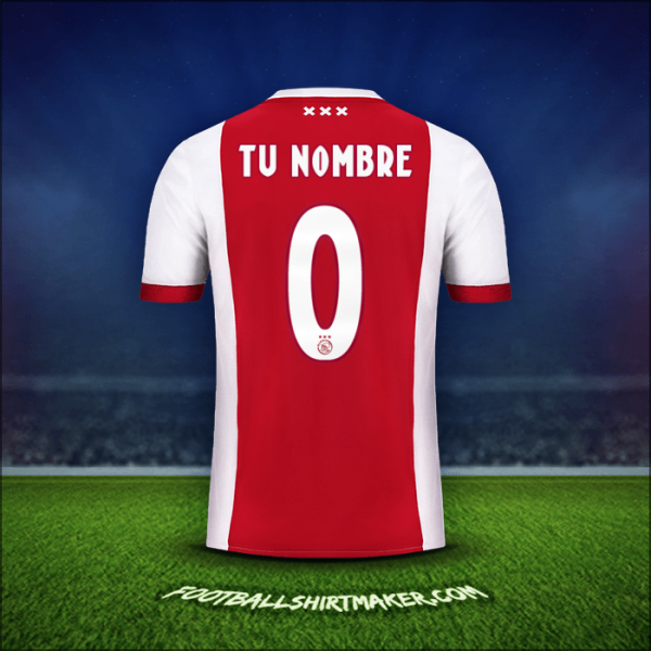 Camiseta AFC Ajax 2017/18 -  tu nombre - 0