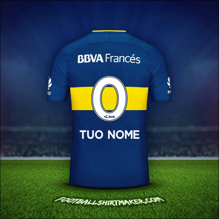 Maglia Boca Juniors 2017/18 -  tuo nome - 0