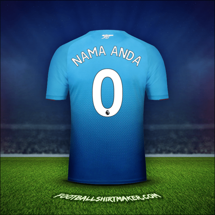 Jersey Arsenal 2017/18 Alternatif -  nama anda - 0