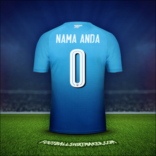 Jersey Arsenal Cup 2017/18 Alternatif -  nama anda - 0
