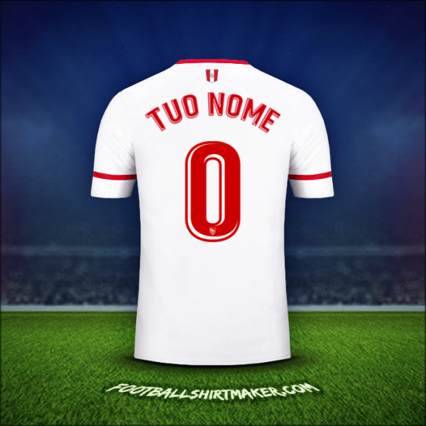 Maglia Sevilla FC 2017/2018 -  tuo nome - 0