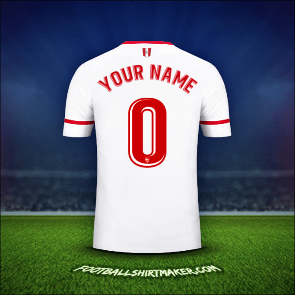 Jersey Sevilla FC 2017/2018 -  your name - 0