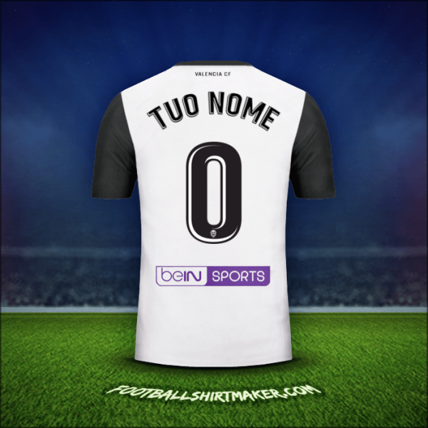 Maglia Valencia CF 2017/18 -  tuo nome - 0