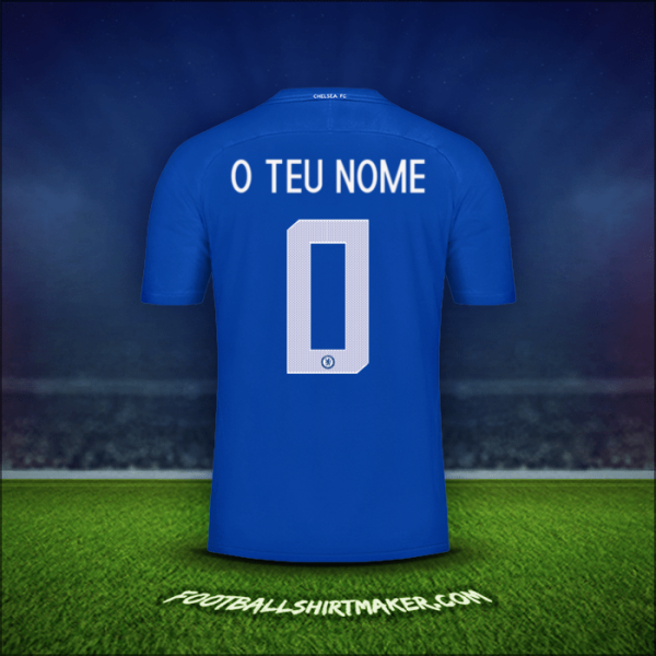Camisola Chelsea Cup 2017/18 -  o teu nome - 0