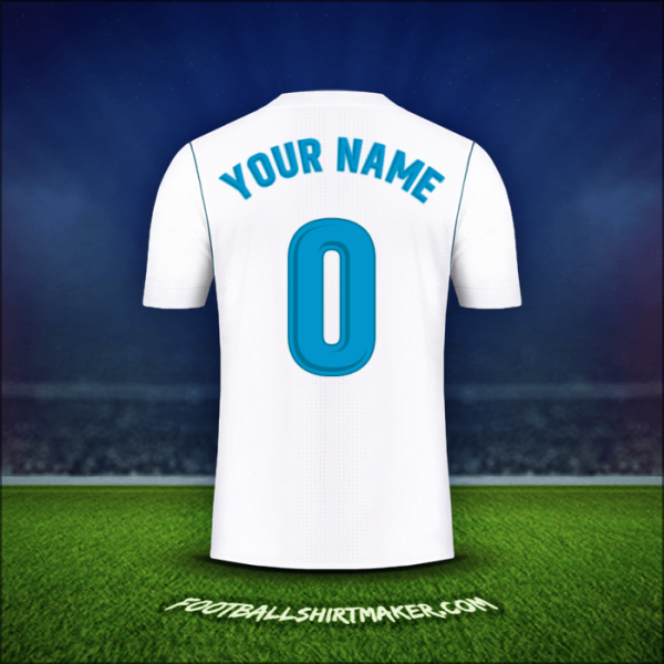 Shirt Real Madrid CF 2017/18 -  your name - 0