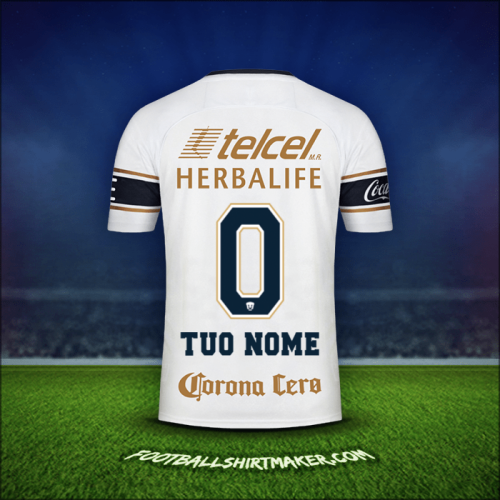 Maglia Pumas UNAM 2017/18 -  tuo nome - 0