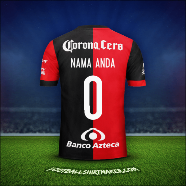Jersey Atlas 2017/18 -  nama anda - 0