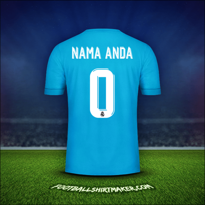 Jersey Real Madrid CF Cup 2017/18 Ketiga -  nama anda - 0