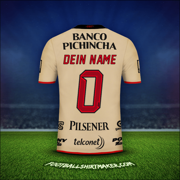 Trikot Barcelona SC 92 Jahre -  dein name - 0