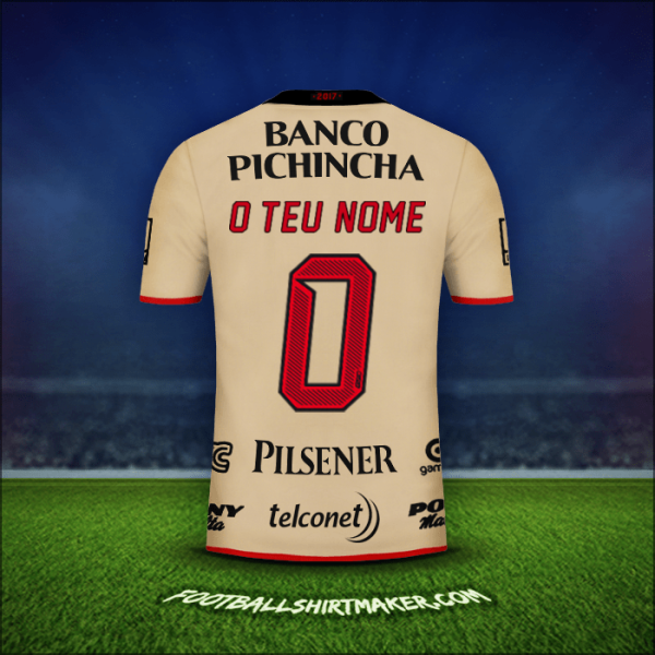Camisola Barcelona SC 92 Anos -  o teu nome - 0