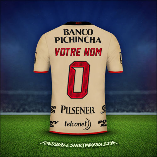 Maillot Barcelona SC 92 Ans -  votre nom - 0