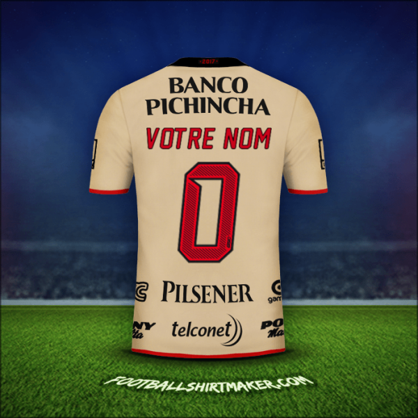 Maillot Barcelona SC 92 Ans -  votre nom - 0