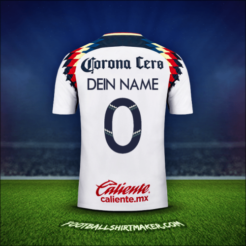 Trikot Club America 2017/18 Auswärts -  dein name - 0