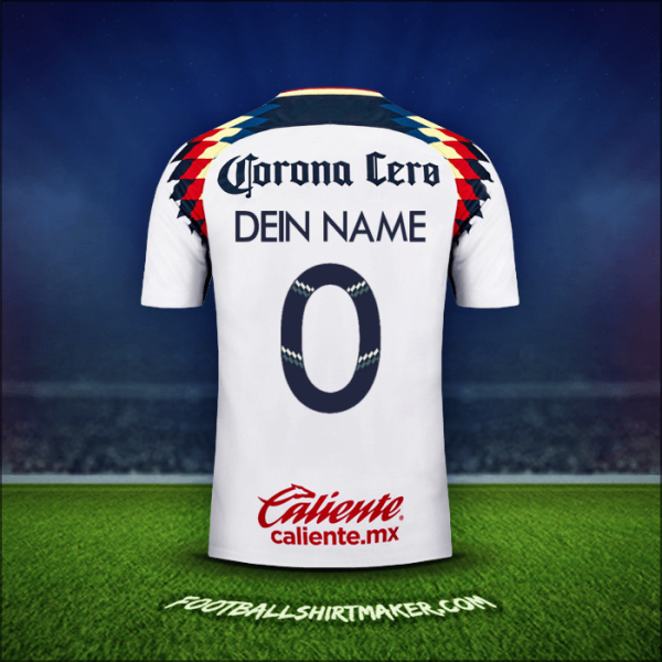 Trikot Club America 2017/18 Auswärts -  dein name - 0