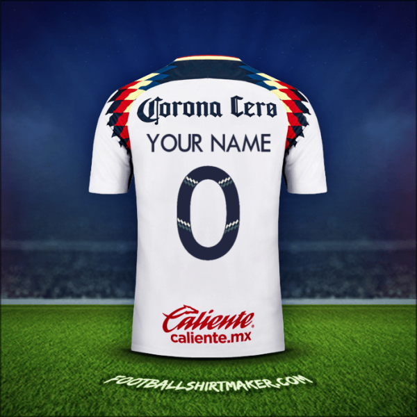 Shirt Club America 2017/18 Away -  your name - 0