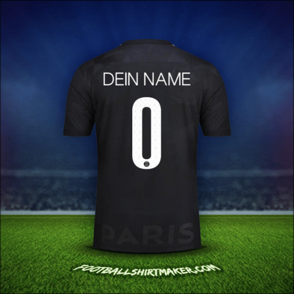 Trikot Paris Saint Germain Cup 2017/18 Dritte -  dein name - 0
