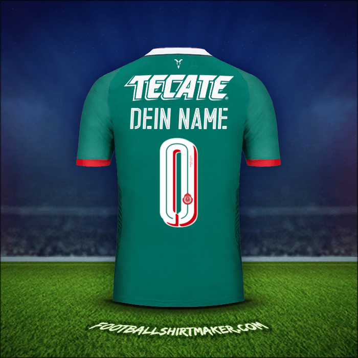 Trikot Guadalajara 2017/18 Dritte -  dein name - 0