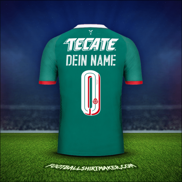 Trikot Guadalajara 2017/18 Dritte -  dein name - 0