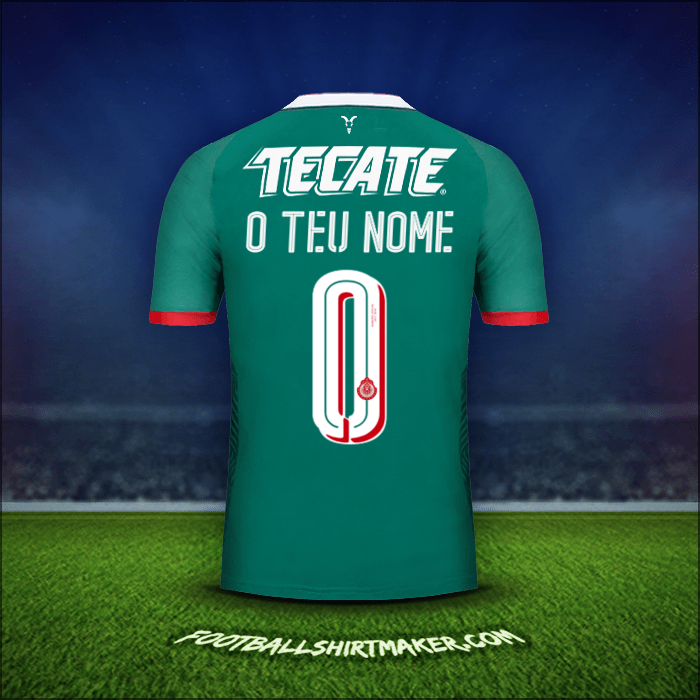 Camisola Guadalajara 2017/18 Terceira -  o teu nome - 0