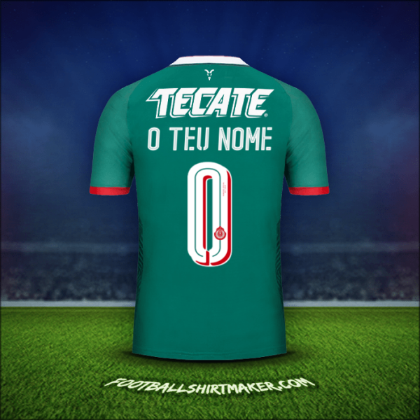 Camisola Guadalajara 2017/18 Terceira -  o teu nome - 0