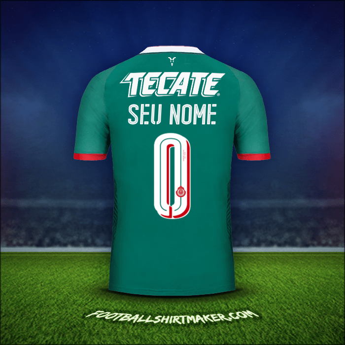 Camisa Guadalajara 2017/18 Terceira -  seu nome - 0
