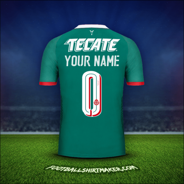 Jersey Guadalajara 2017/18 Third -  your name - 0