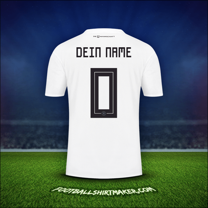 Trikot Deutschland 2018 -  dein name - 0