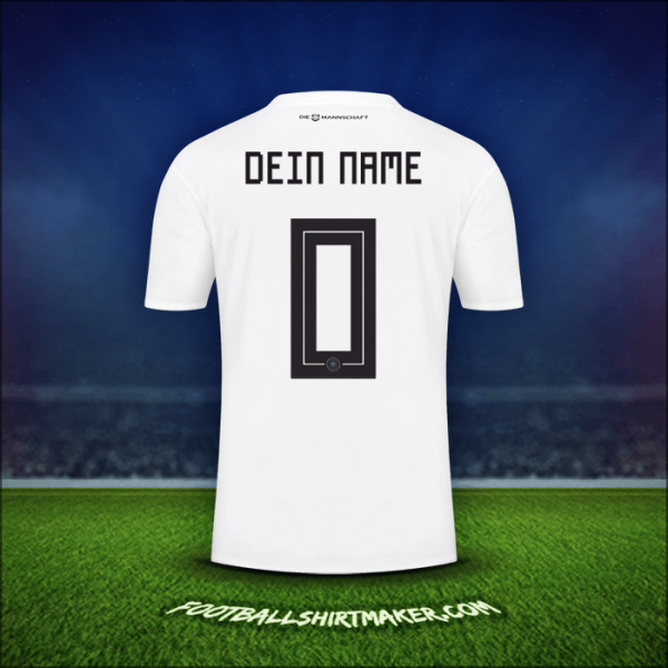 Trikot Deutschland 2018 -  dein name - 0
