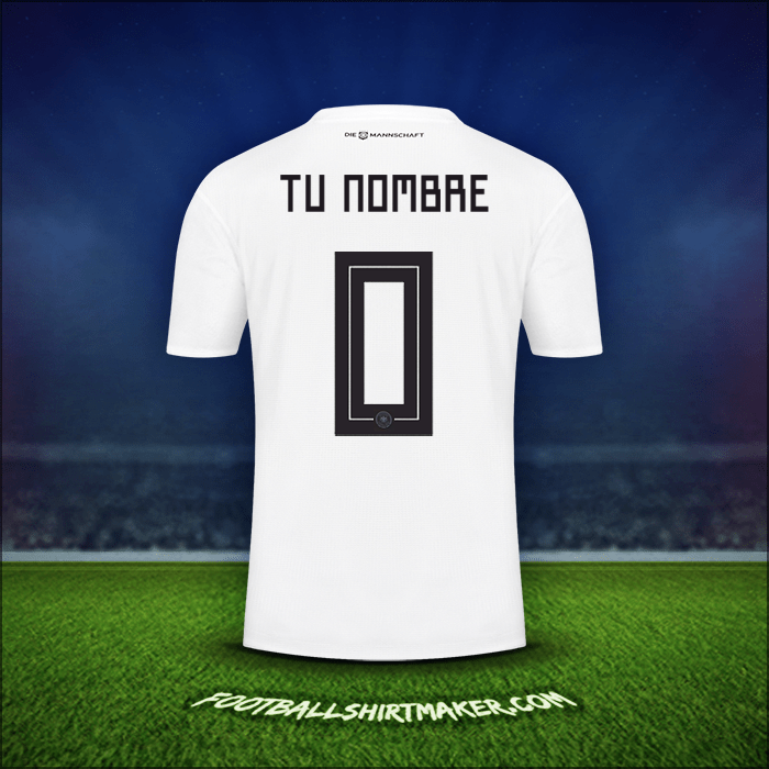 Camiseta Alemania 2018 -  tu nombre - 0