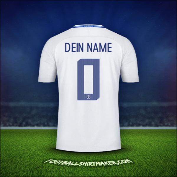 Trikot Chelsea Cup 2017/18 Auswärts -  dein name - 0