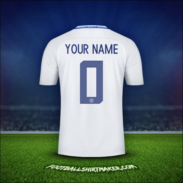 Shirt Chelsea Cup 2017/18 Away -  your name - 0