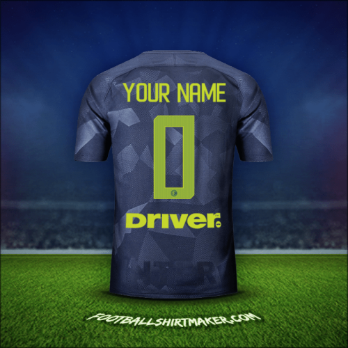 Shirt Inter 2017/18 Third -  your name - 0