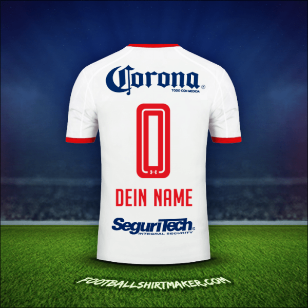 Trikot Toluca FC 2017/18 Auswärts -  dein name - 0