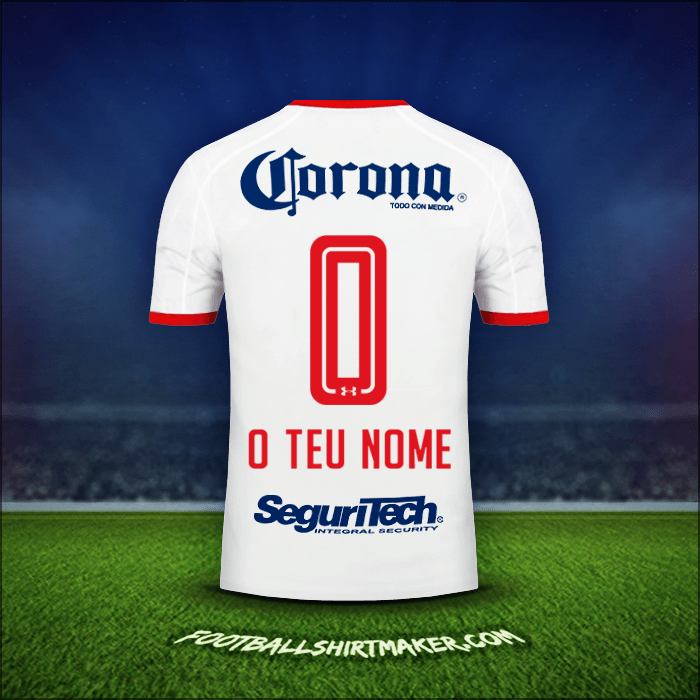 Camisola Toluca FC 2017/18 Alternativa -  o teu nome - 0