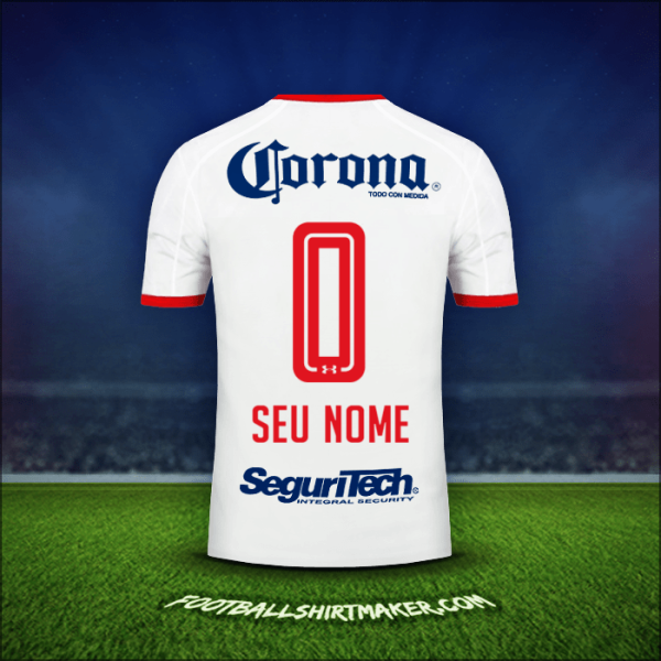 Camisa Toluca FC 2017/18 Alternativa -  seu nome - 0