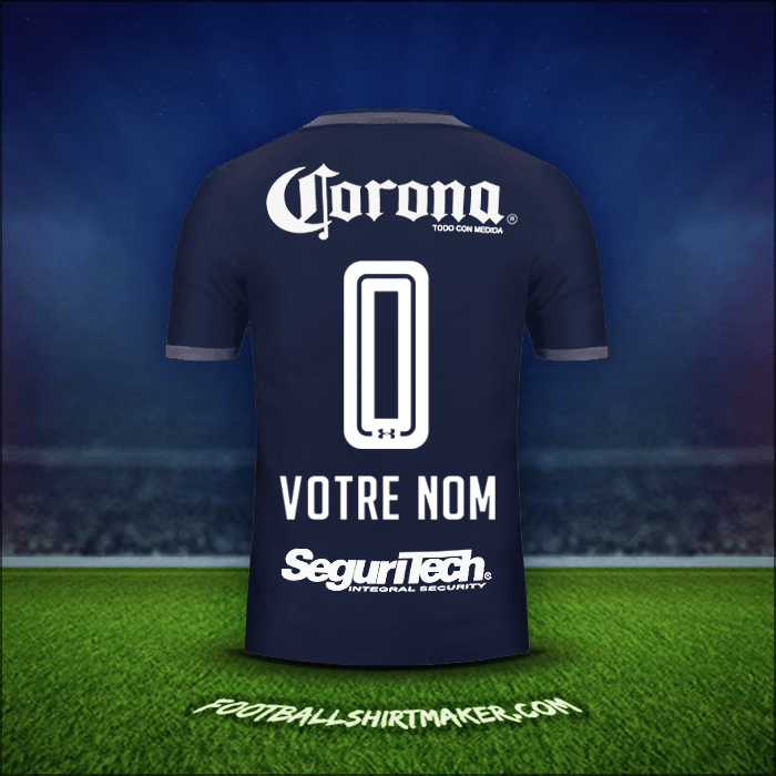 Maillot Toluca FC 2017/18 Troisième -  votre nom - 0