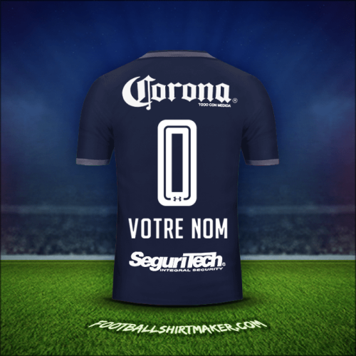 Maillot Toluca FC 2017/18 Troisième -  votre nom - 0