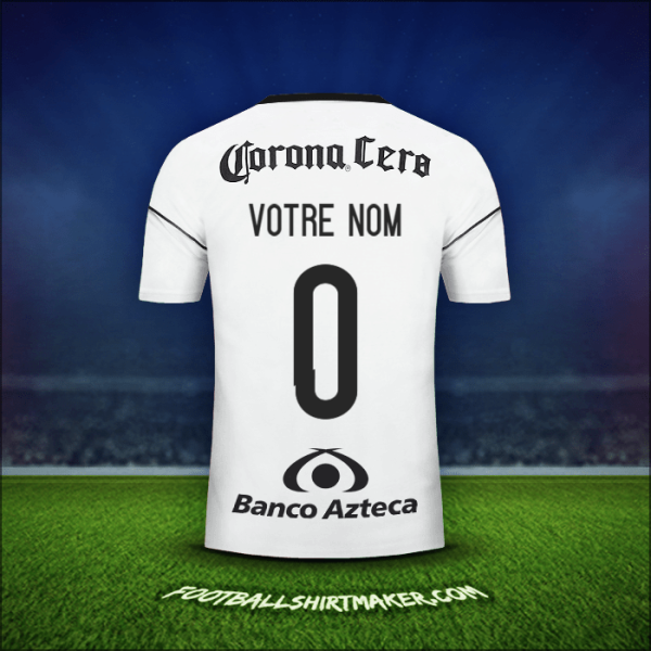 Maillot Atlas 2017/18 Extérieur -  votre nom - 0
