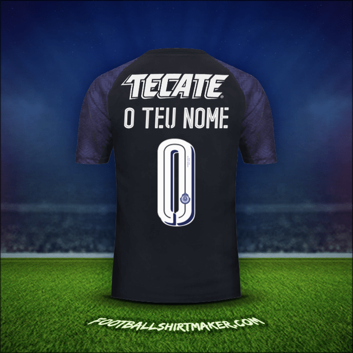 Camisola Guadalajara 2017/18 Alternativa -  o teu nome - 0