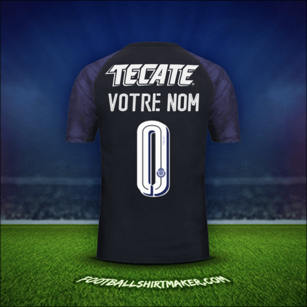 Maillot Guadalajara 2017/18 Extérieur -  votre nom - 0