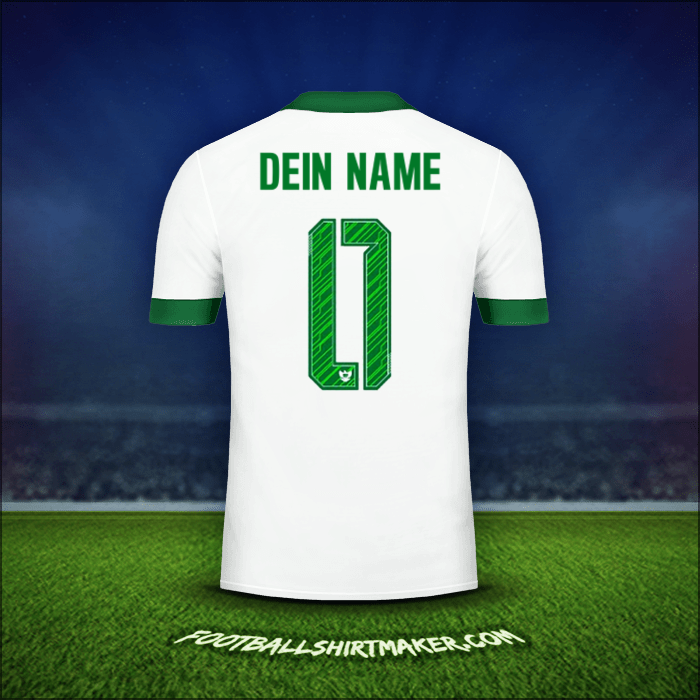 Trikot Indonesien 2016/17 Auswärts -  dein name - 0