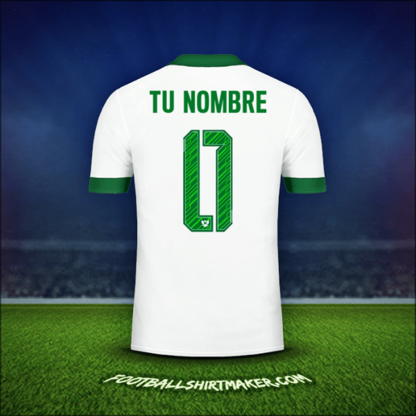 Camiseta Indonesia 2016/17 Visita -  tu nombre - 0