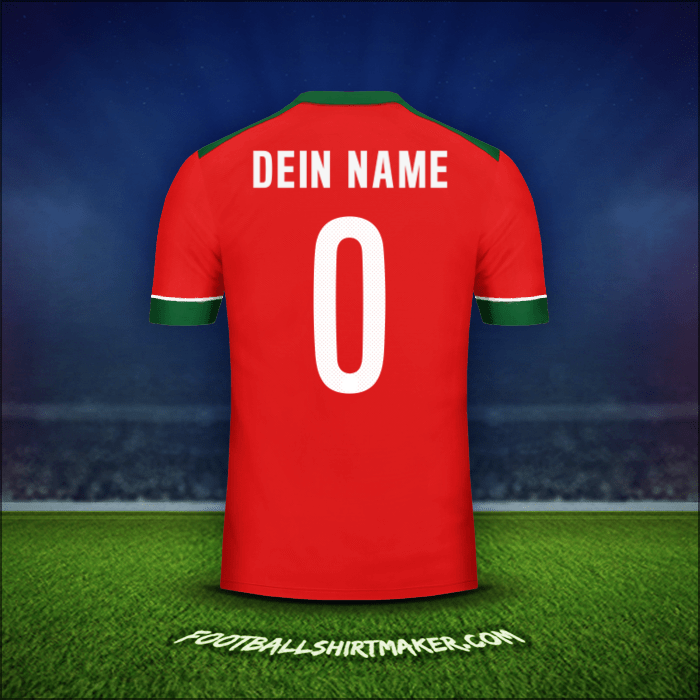 Trikot Indonesien 2014/15 -  dein name - 0