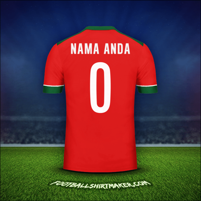 Jersey Indonesia 2014/15 -  nama anda - 0