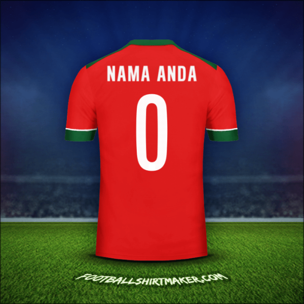 Jersey Indonesia 2014/15 -  nama anda - 0