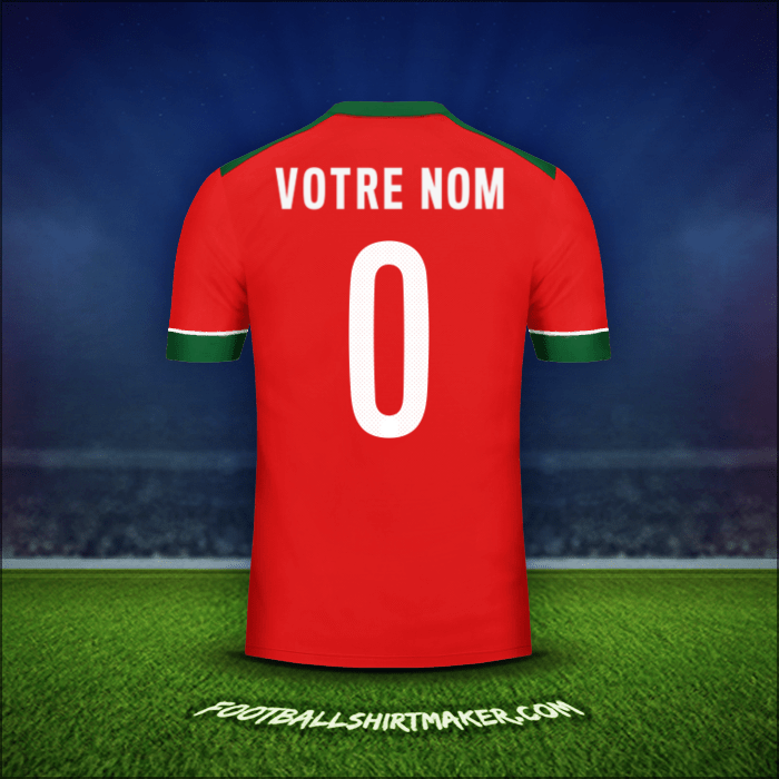 Maillot Indonésie 2014/15 -  votre nom - 0